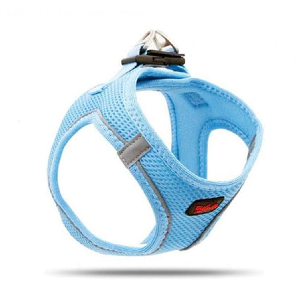 Tailpetz Air-Mesh Mavi Köpek Göğüs Tasması 2XS