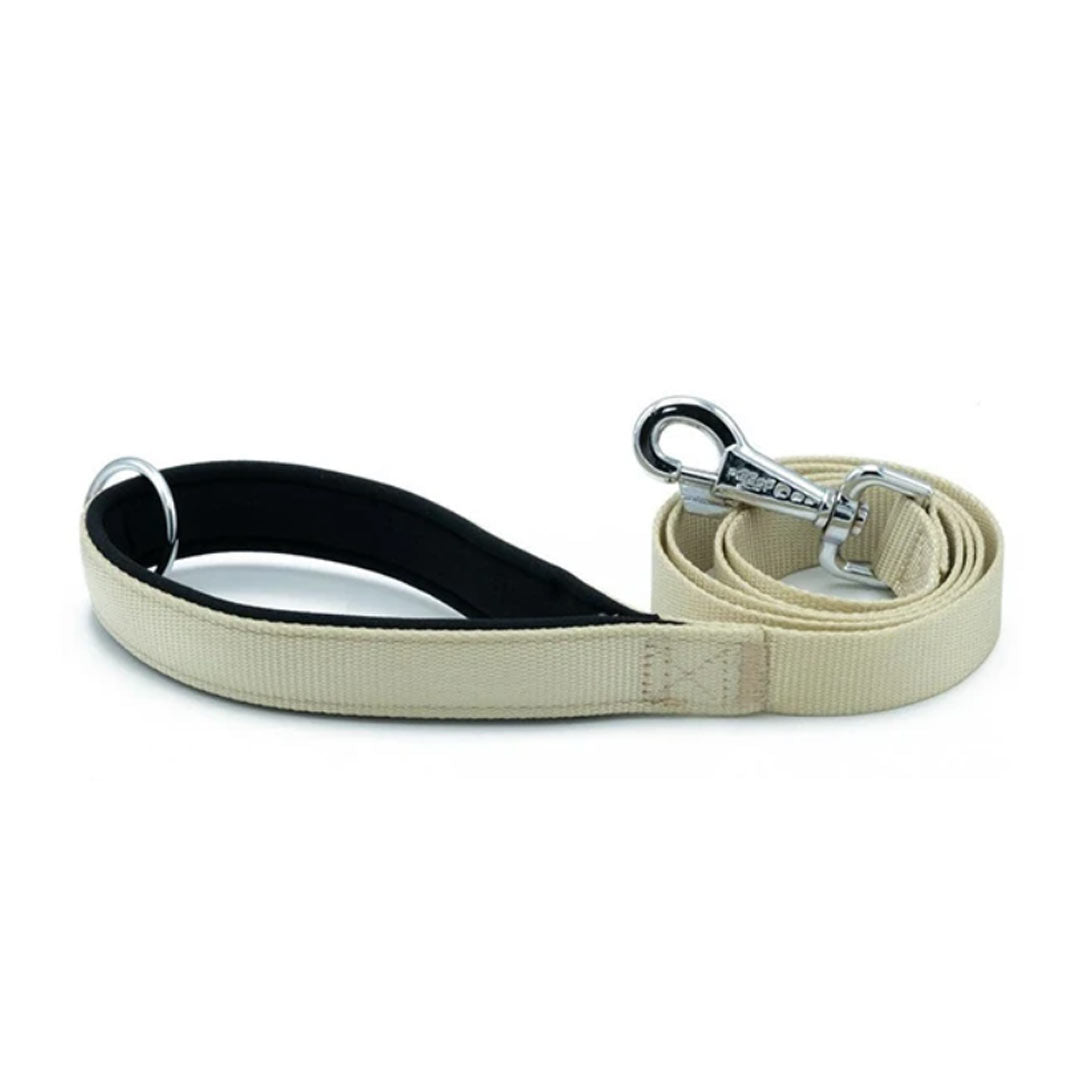 Doggie Konforlu Dokumadan El Yapımı Haki Köpek Gezdirme Tasmasi 2x140cm