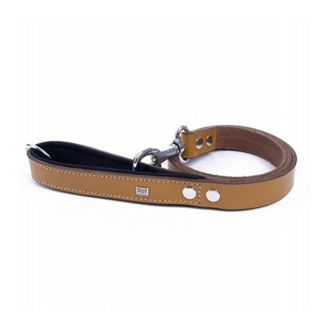 Doggie Konfor Klasik Deri Kamel Köpek Gezdirme Tasması 3x100 Cm