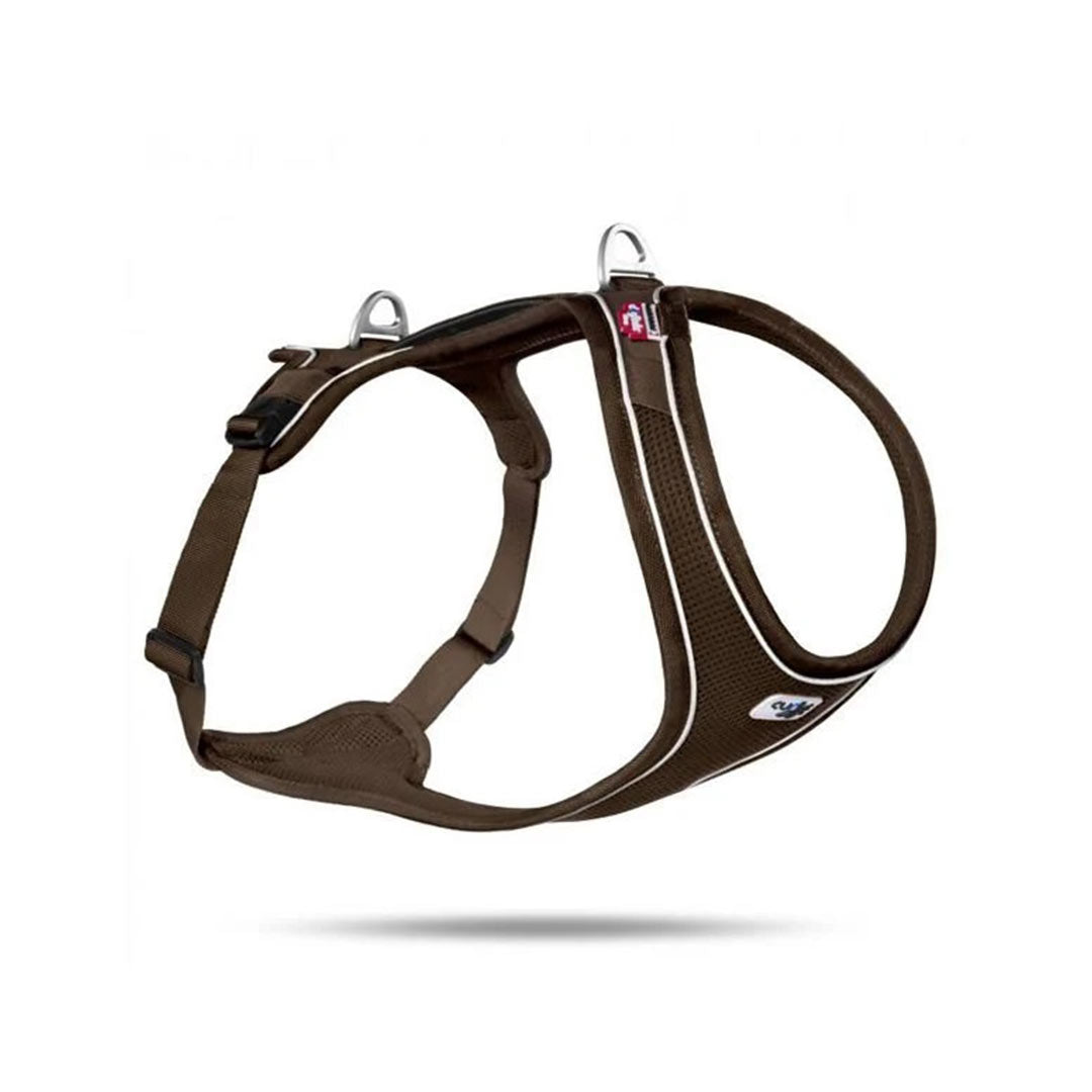 کرلی بلکا تسمه سینه سگ بزرگ راحت قهوه ای