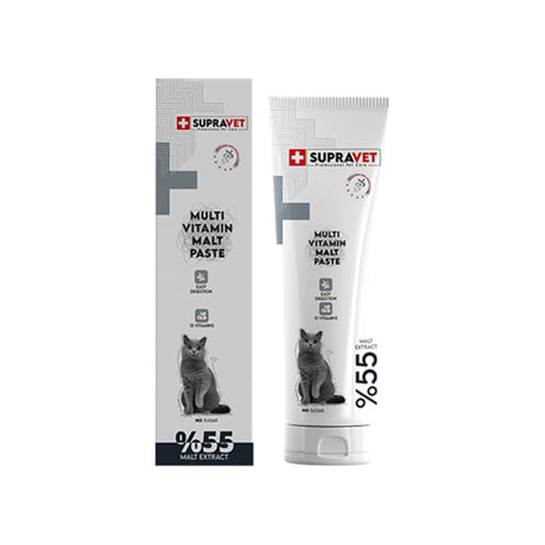 خمیر بسیار ویتامینی Supravet با Taurine برای گربه ها 100 گرم