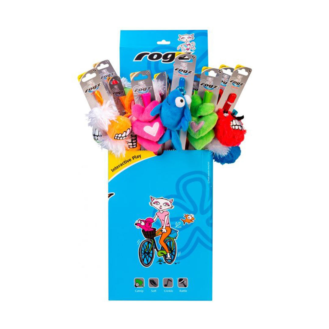 Rogz Teaser Olta Kedi Oyuncağı (25 Karışık)