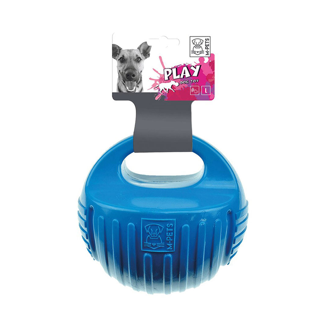 لعبة الكلب M-PETS الكبيرة من الكاوتشوك الأزرق Arco