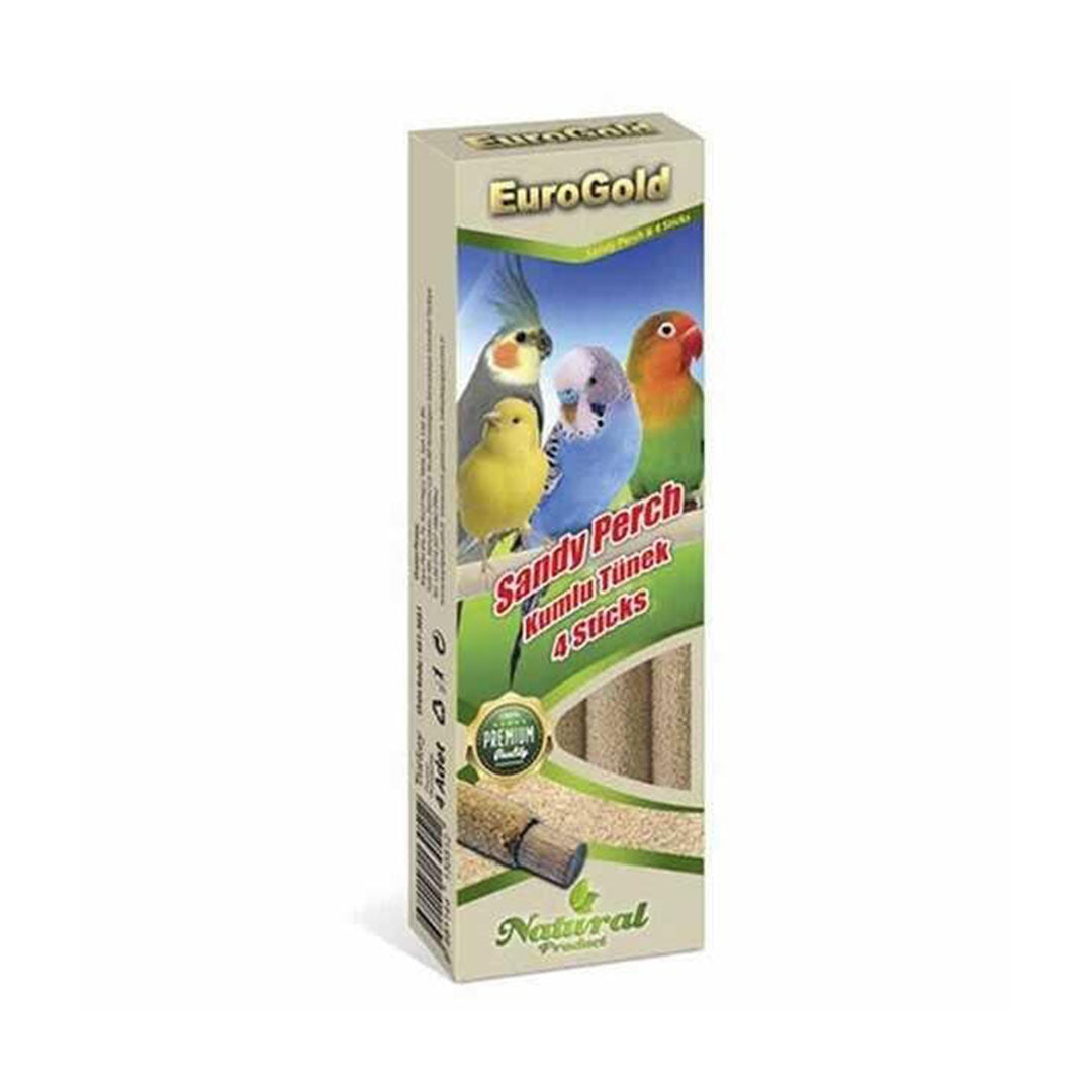 EuroGold Sandy Perch for Birds 4 Pieces
