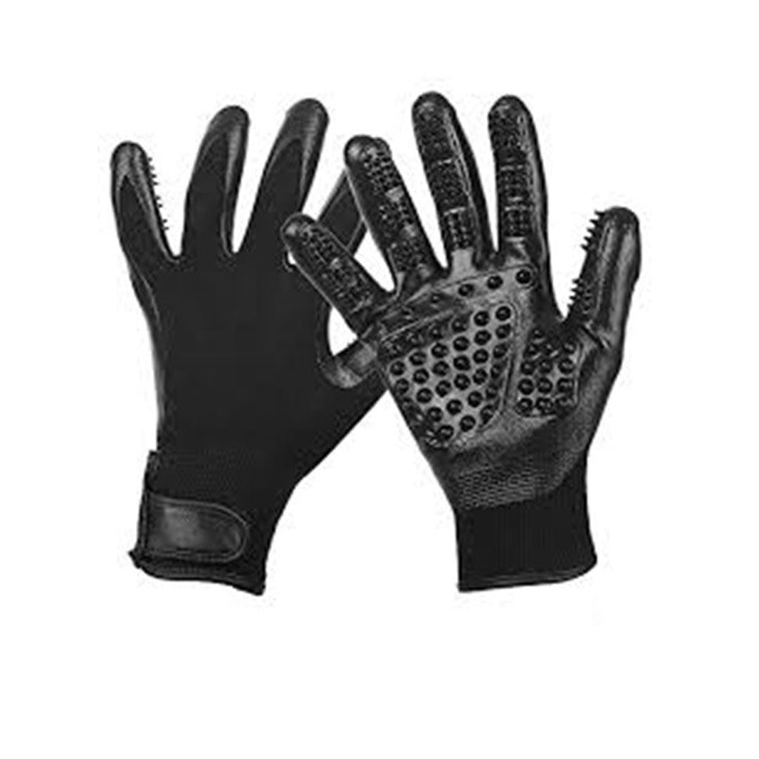 قفاز جمع الوبر من Pawise Deshedding بيدين