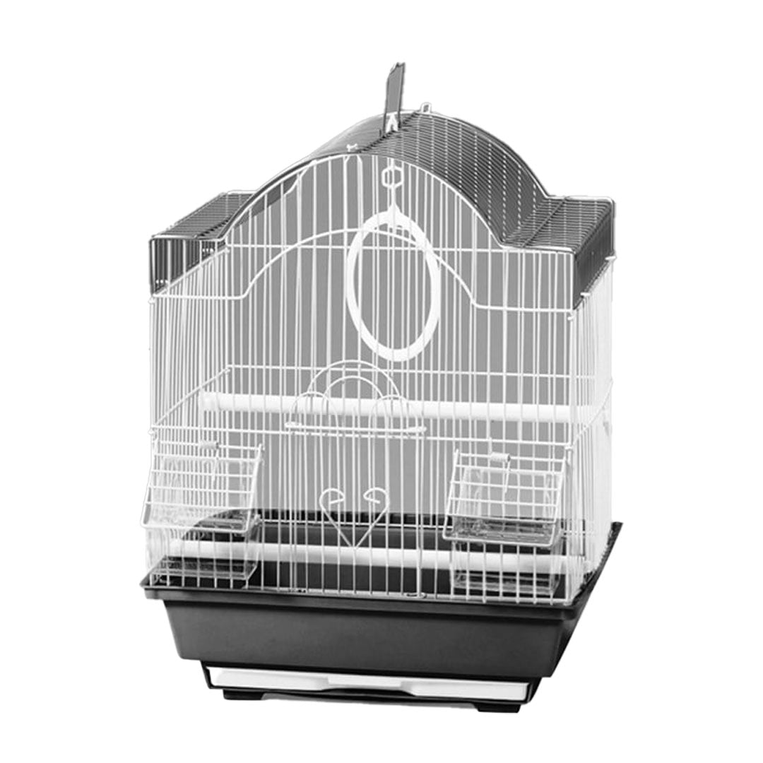 Euro Gold Salıncaklı Renkli Kuş Kafesi 30x23x41 Cm