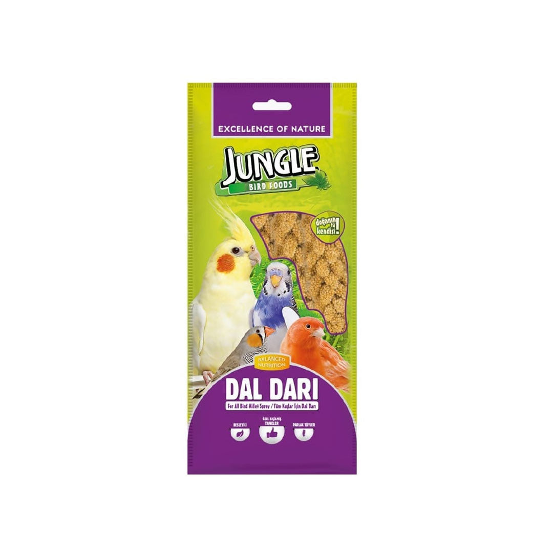 Jungle Doğal Dal Darı Kuş Yemi 5'li,120 g