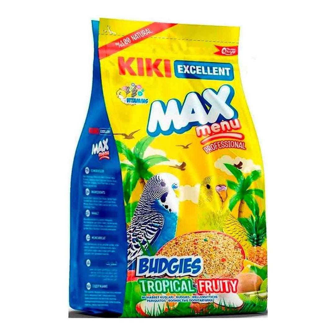 KIKI Excellent Max Menu Tropical Fruit Budgie Food 500 گرم