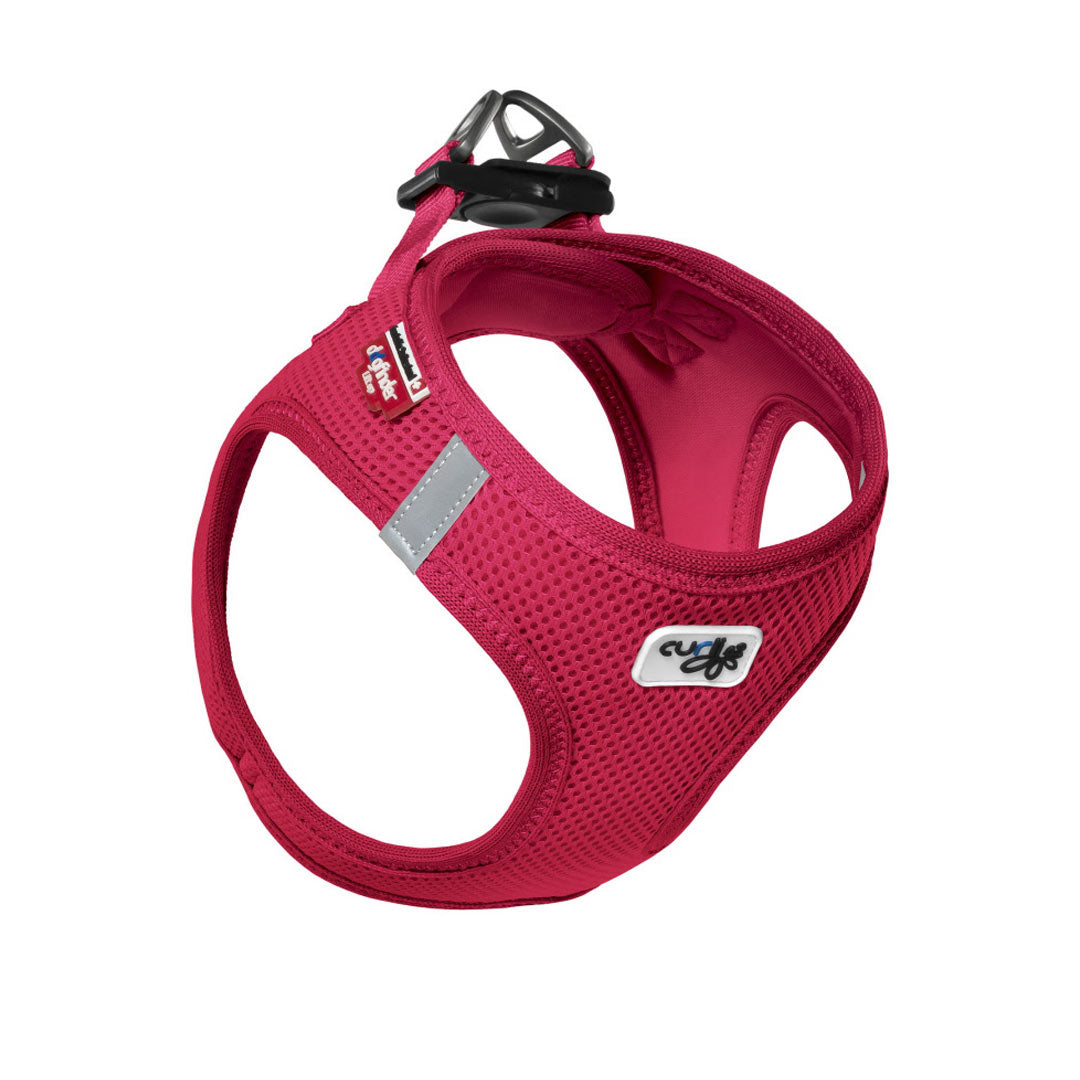 Curli Vest Air-Mesh Kırmızı Köpek Göğüs Tasması XL