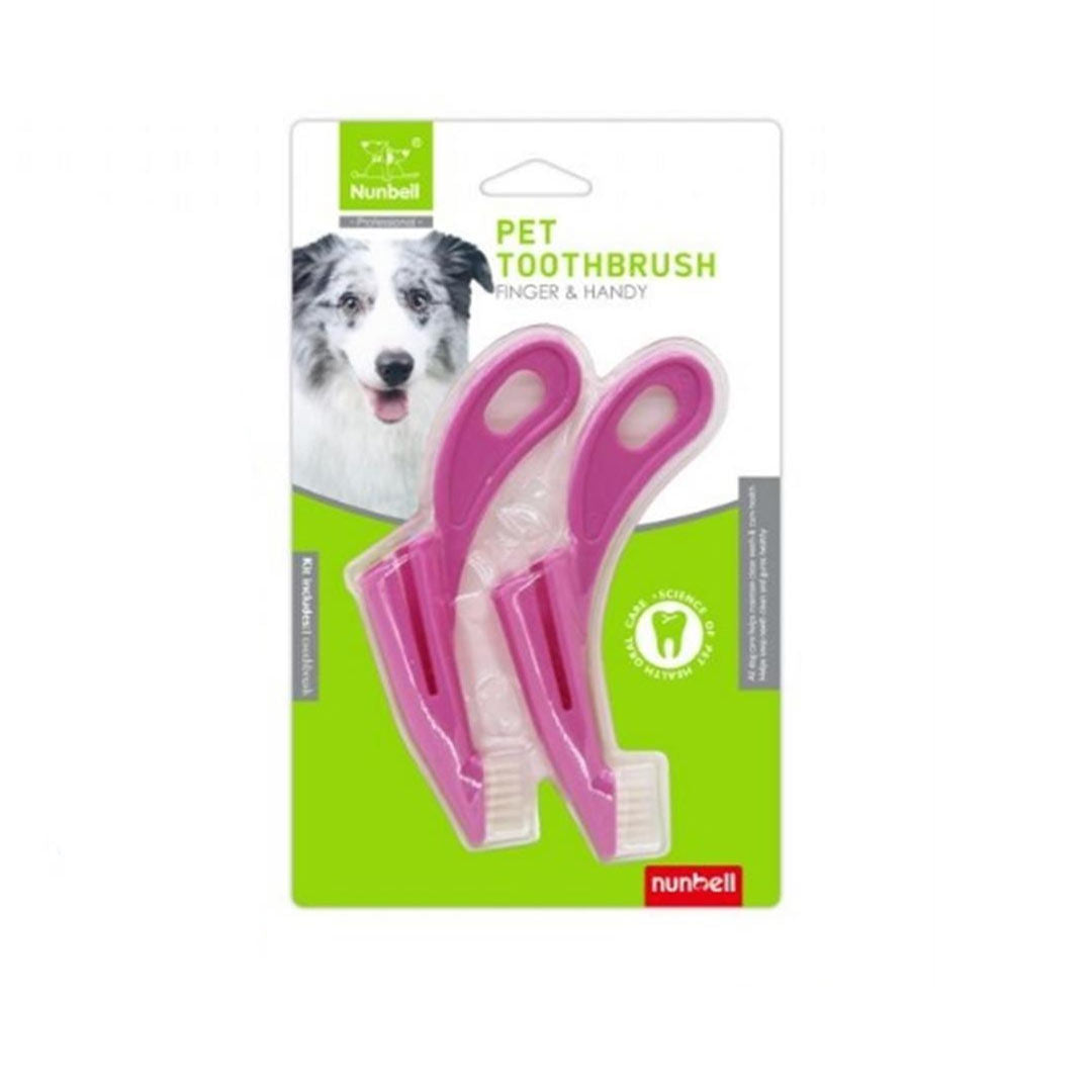 Nunbell Kuyruklu Parmak Diş Fırçası 2'li