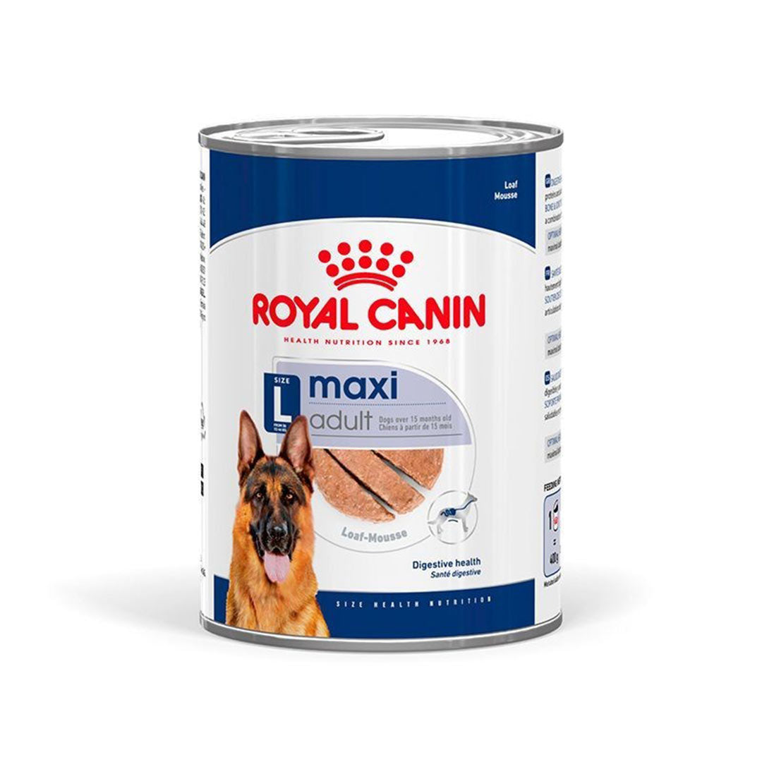 Royal Canin Maxi Loaf Mousse Yetişkin Büyük Irk Köpek Ezme Konservesi 410 gr