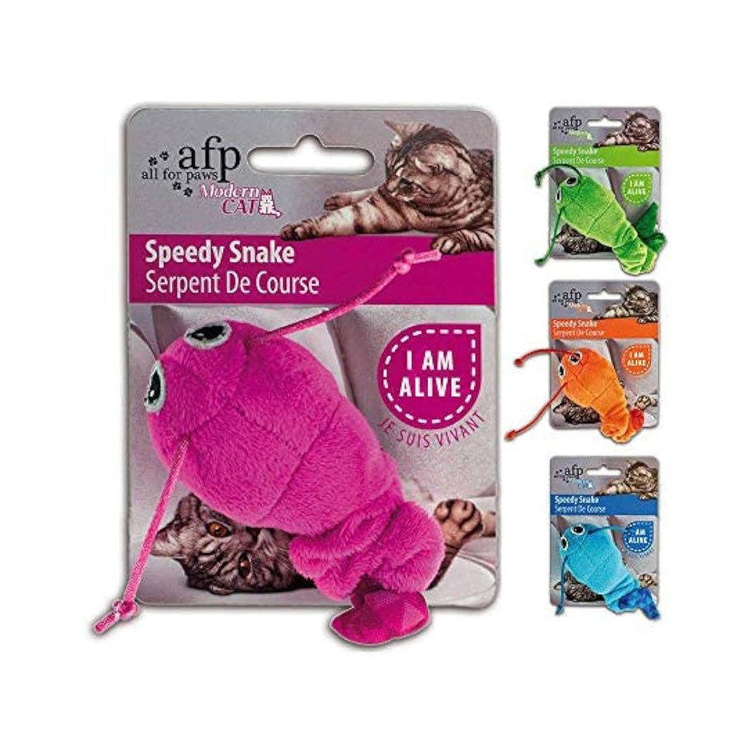 All for Paws Modern Cat Speedy Snake Toy