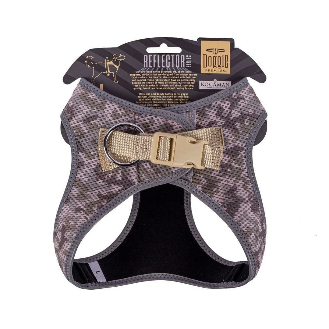 Doggie Small Breed Dog Harness Big Camouflage 42-48 cm