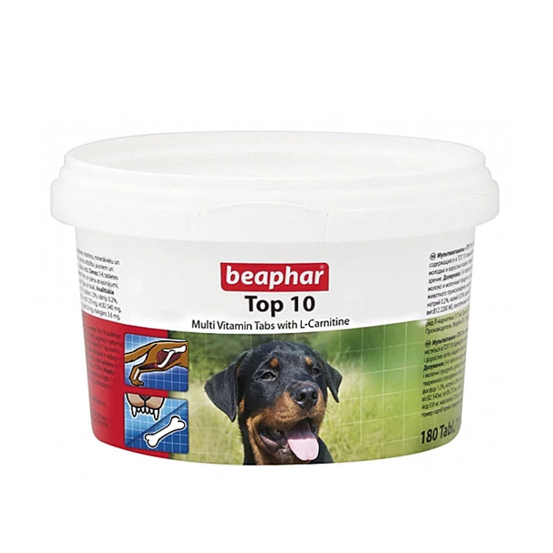 Beaphar Köpekler için L-Karnitinli Multi Vitamin Tabletleri 180 adet