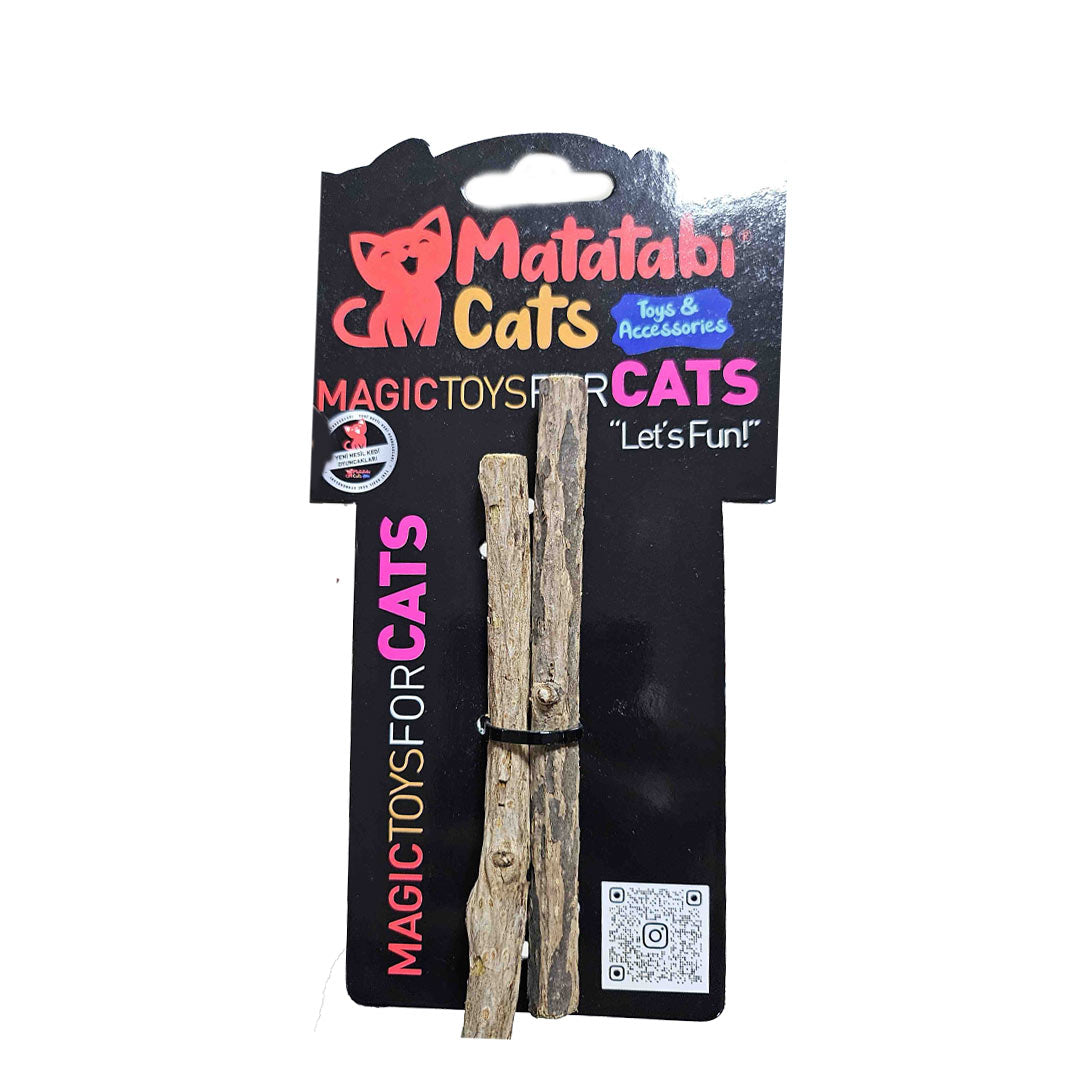 Matatabi Jumbo Stick Kedi Oyuncağı 2'li 11cm