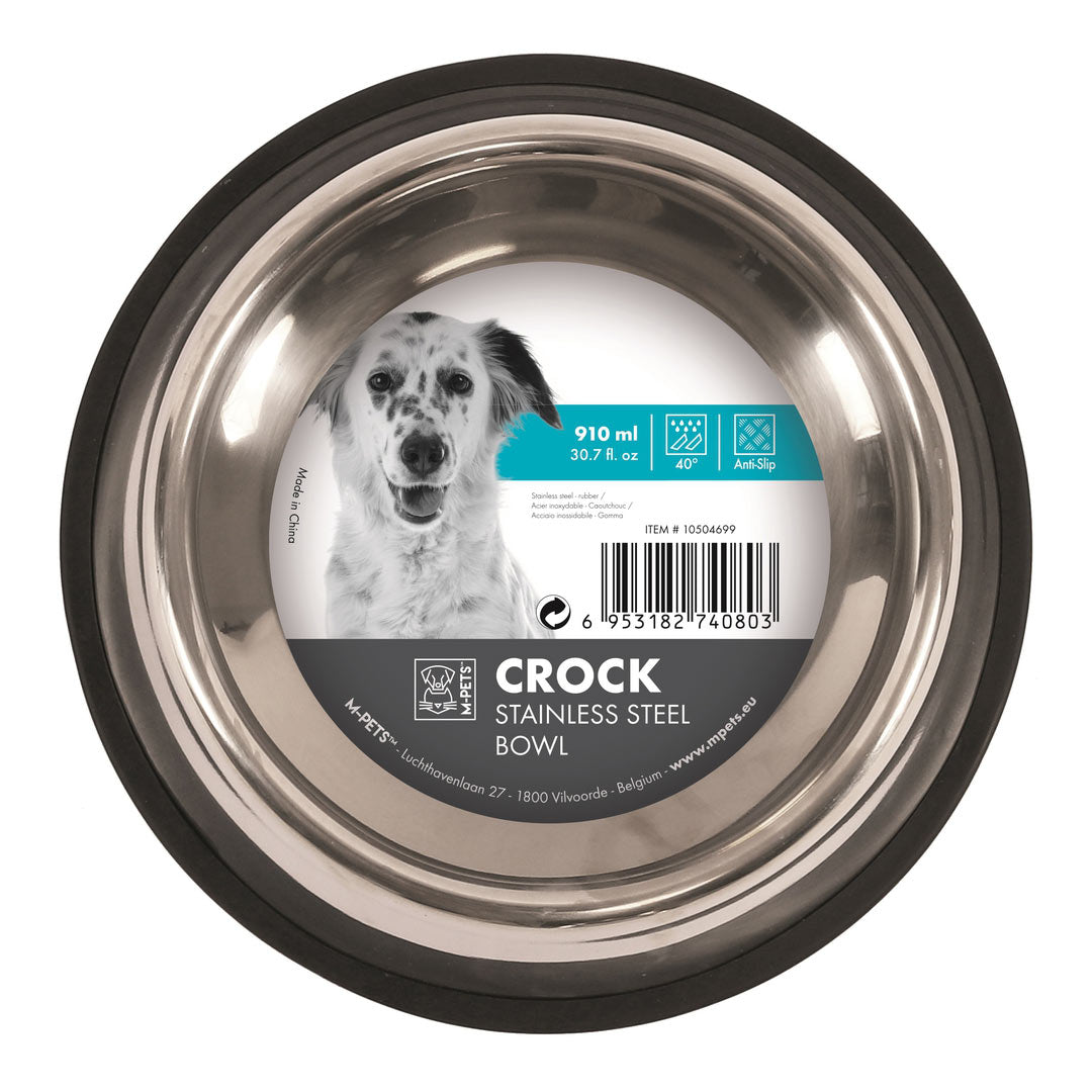 وعاء كروك من الفولاذ المقاوم للصدأ كبير الحجم من إم بيتس، 5.4×19.5×25.5 سم