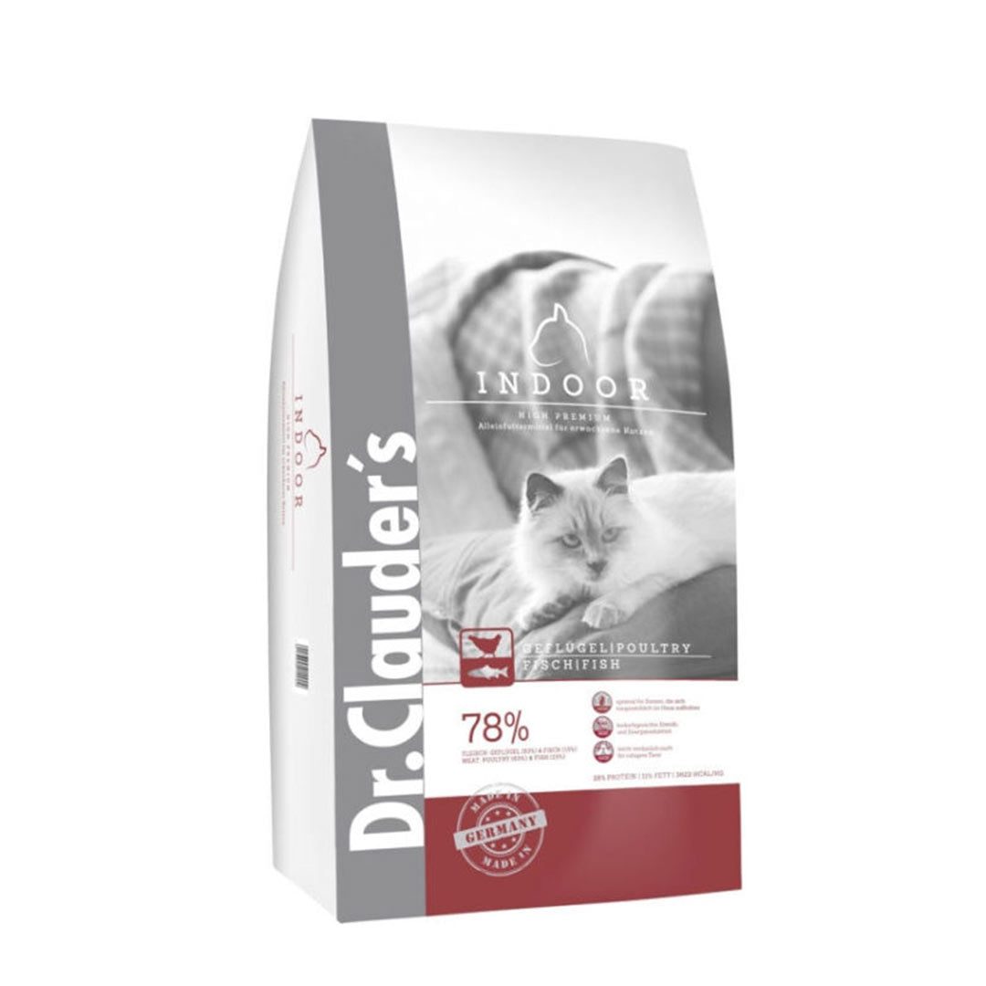 Dr.Clauders Adult High Premium İndoor Tavuk ve Balıklı Yetişkin Kedi Maması 1.5kg