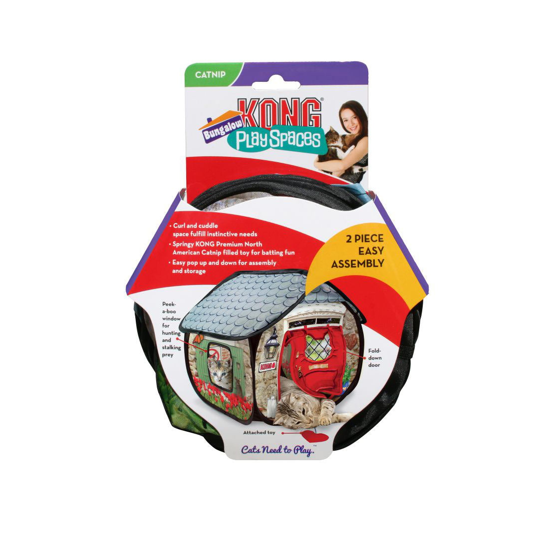 Kong Play Spaces Bungalow Cat Playhouse