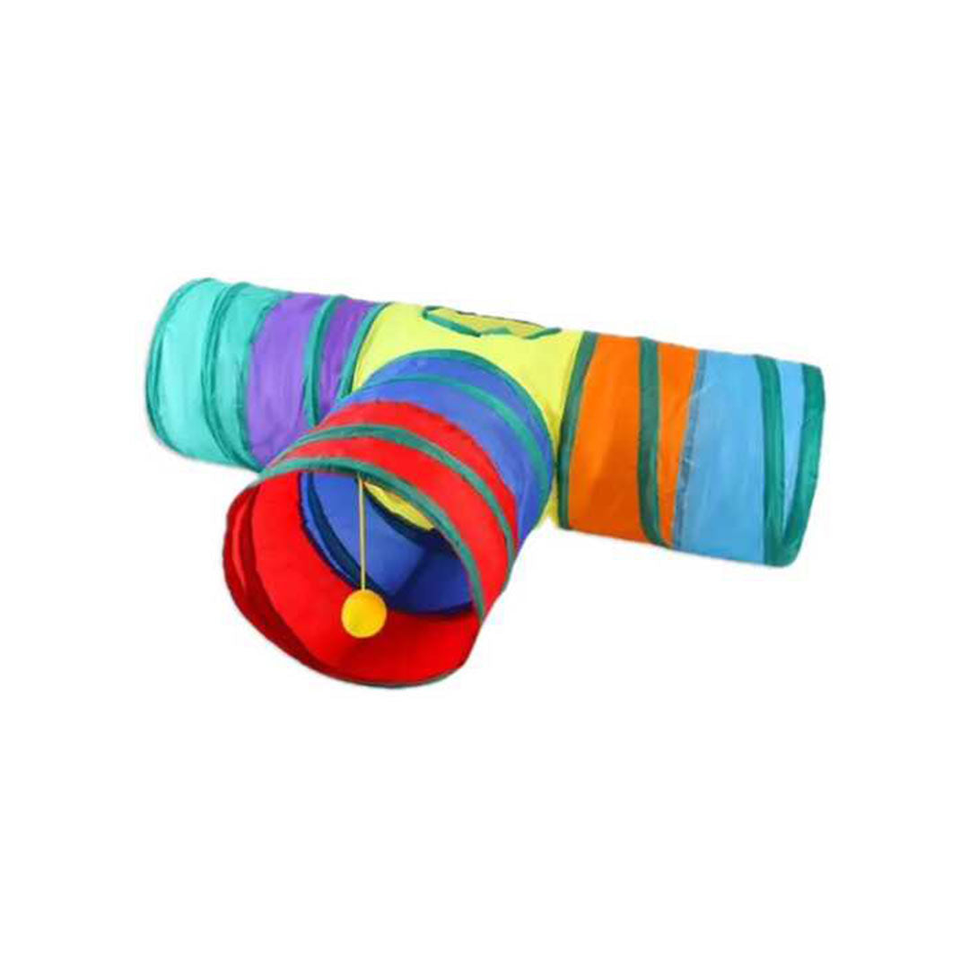 تونل سه گانه بازی گربه PetPretty 85x50 سانتی متر