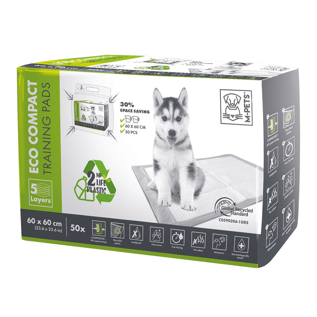 M-Pets Eco Köpek Çiş Eğitim Pedi 60x60 cm, 50 Adet