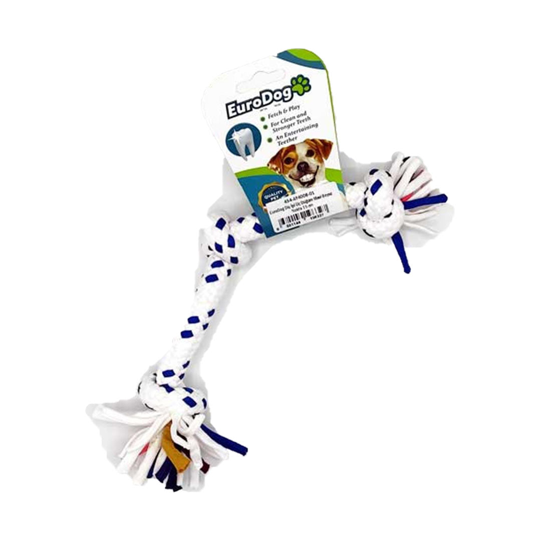 اسباب بازی سگ ایوروداگ، طناب سه گره دندان 15 سانتیمتر