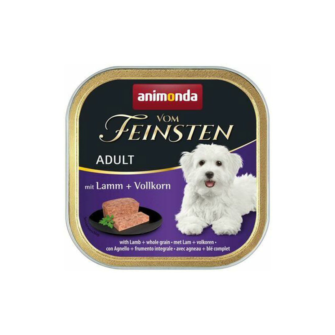 Animonda Vom Feinsten Kuzu Etli Yaş Yetişkin Köpek Mamasi 150gr