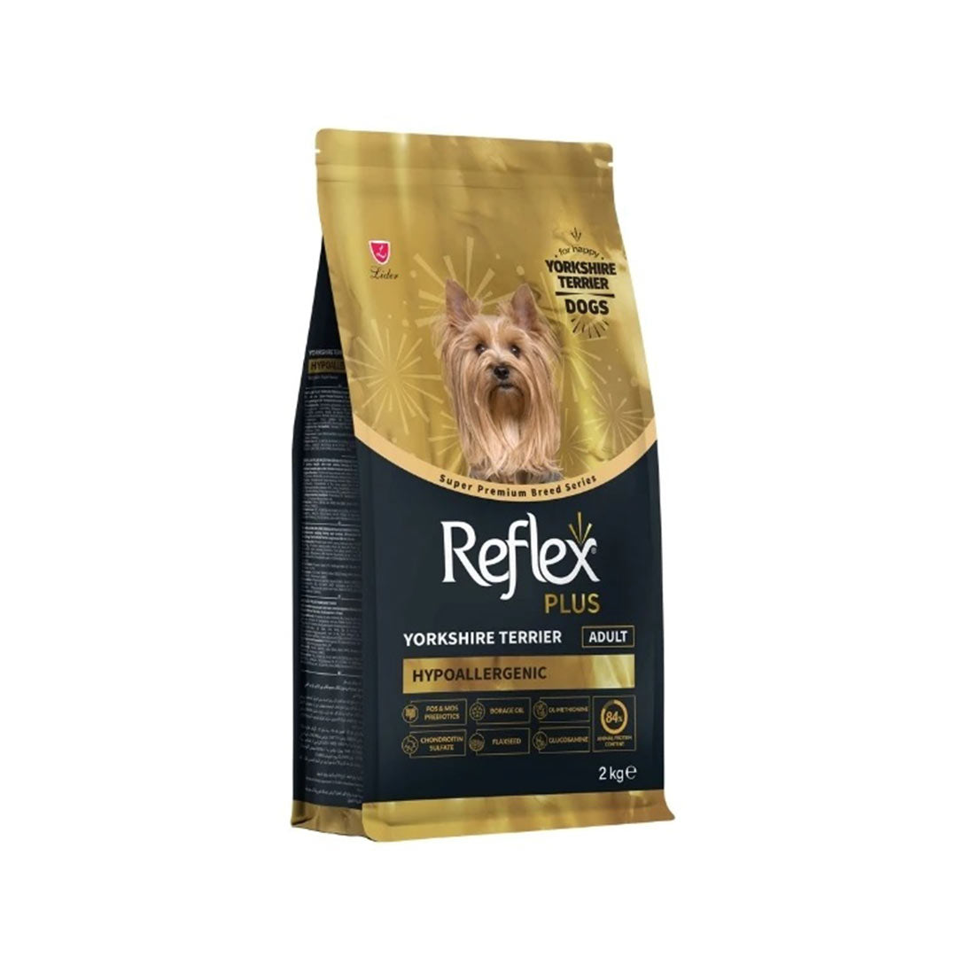 Reflex Plus Hypoallergenic Tavuklu Yorkshire Terrier Özel Irk Yetişkin Köpek Maması 2 Kg