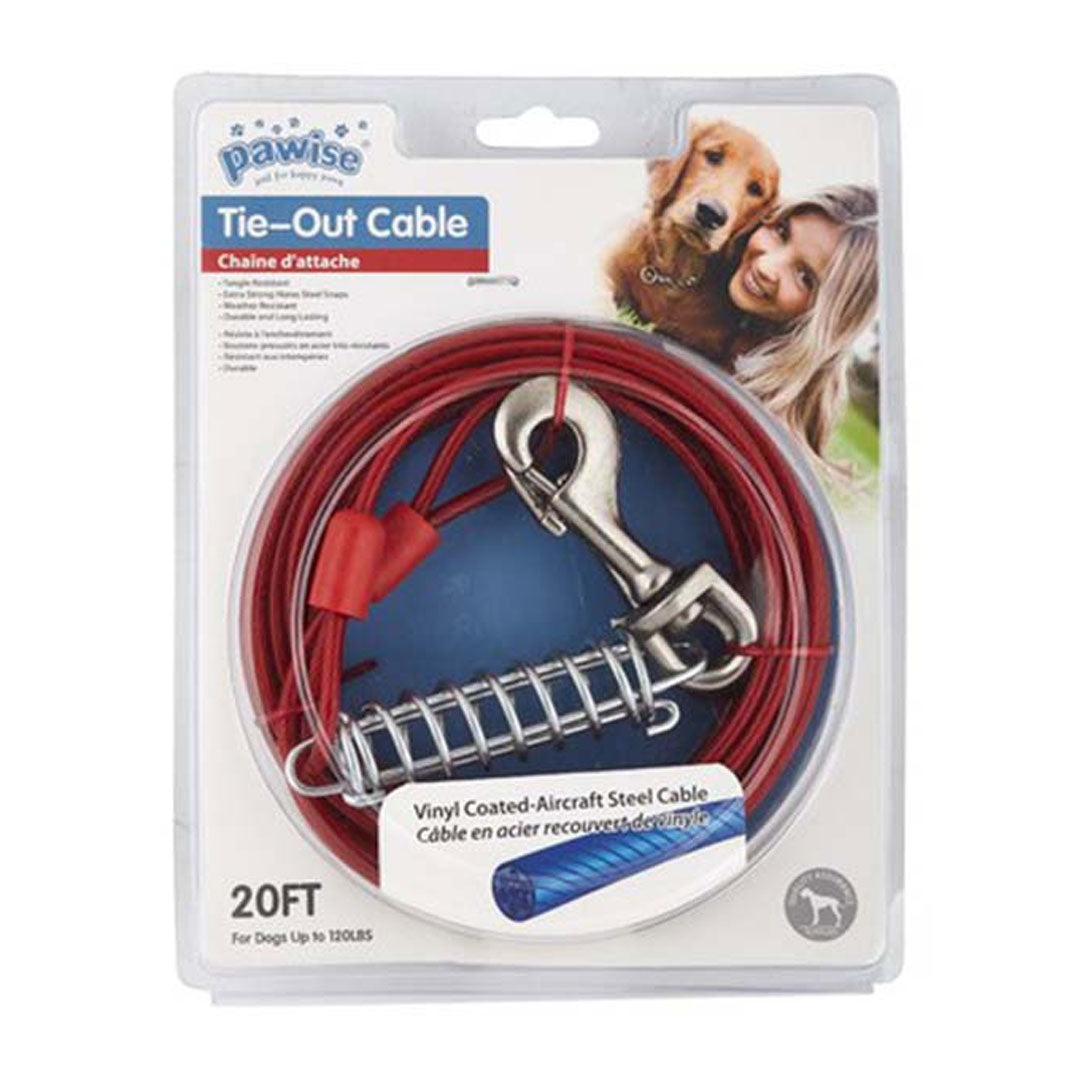 Pawise Köpekler İçin Yaylı Bahçe Bağlama Halatı 6 Mt