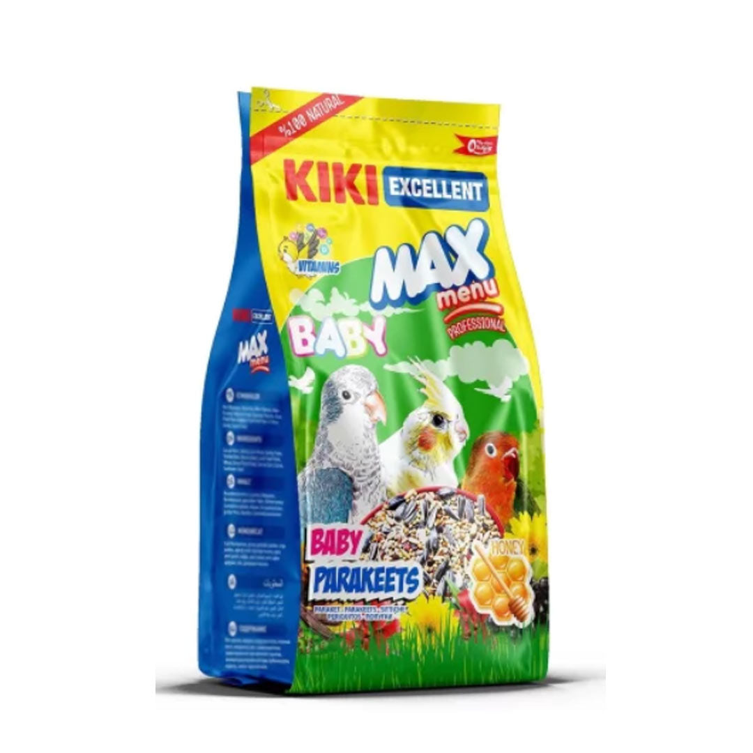 KIKI Excellent Max Menu Honey Baby Parakeet Bird Food 500gr