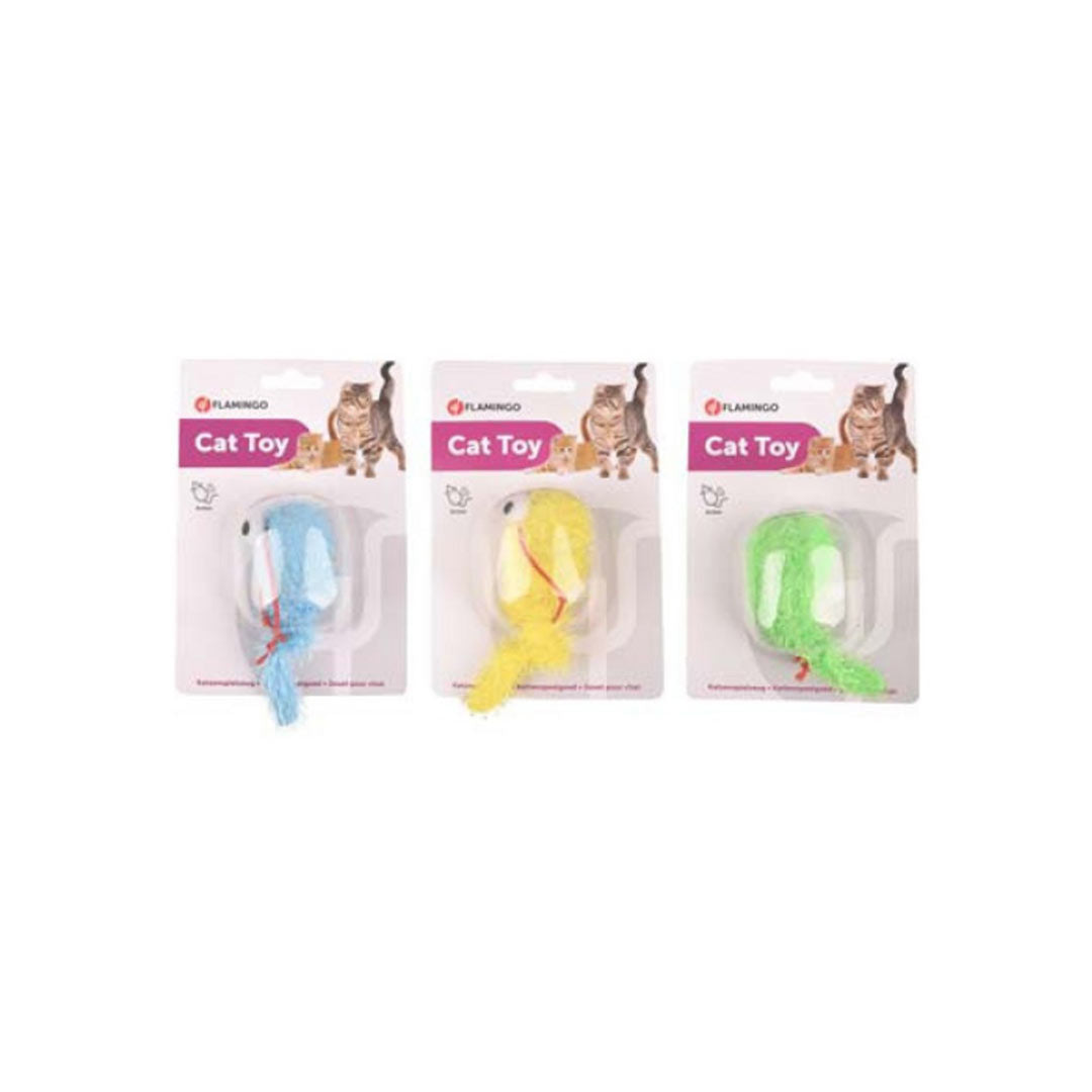 Flamingo Titrek Yılan Kedi Oyuncağı 4 Cm