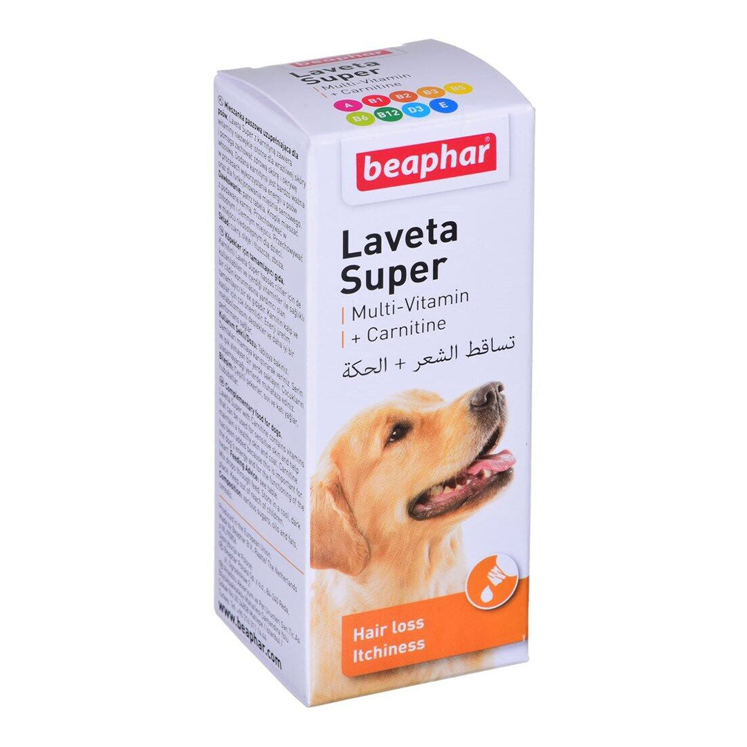 Beaphar Laveta Super Köpekler için Carnitine ve Multi-Vitamin Damlasi 50ml