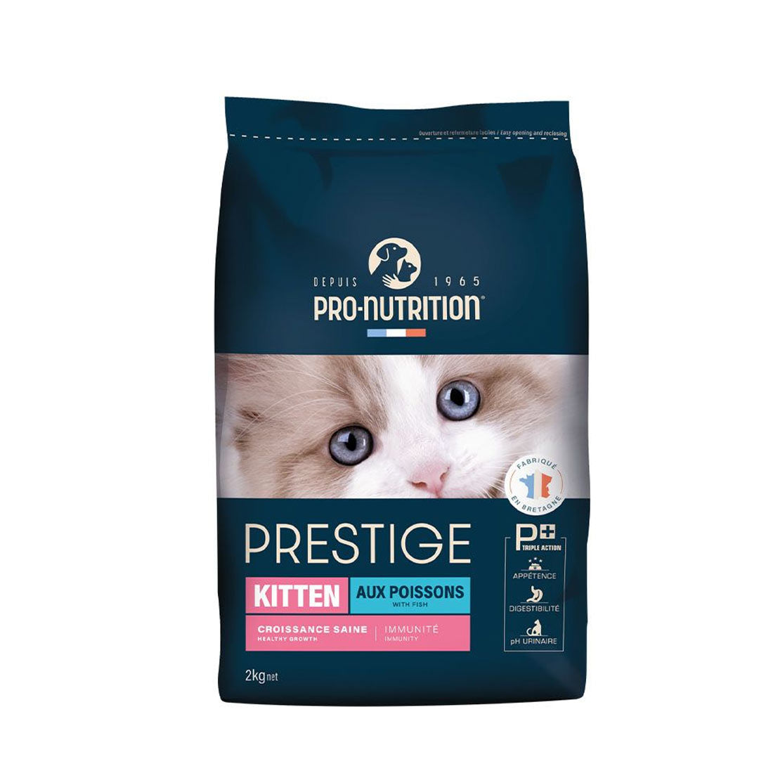 Pro Nutrition Prestige Kitten Fish Flavored Cat Food 2Kg