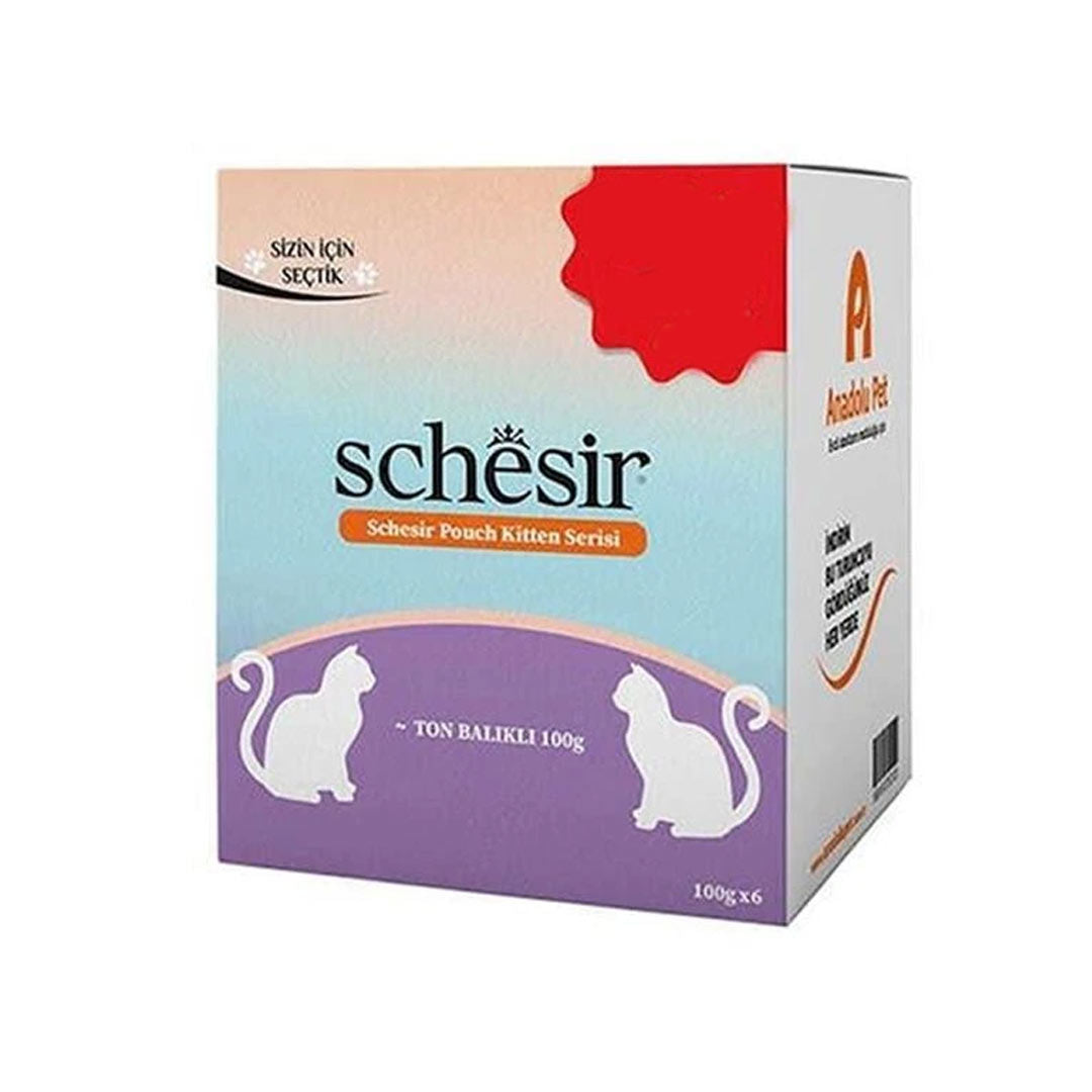 Schesir Ton Balıklı Yavru Kedi Konservesi 100gr (6 Al 5 Öde)