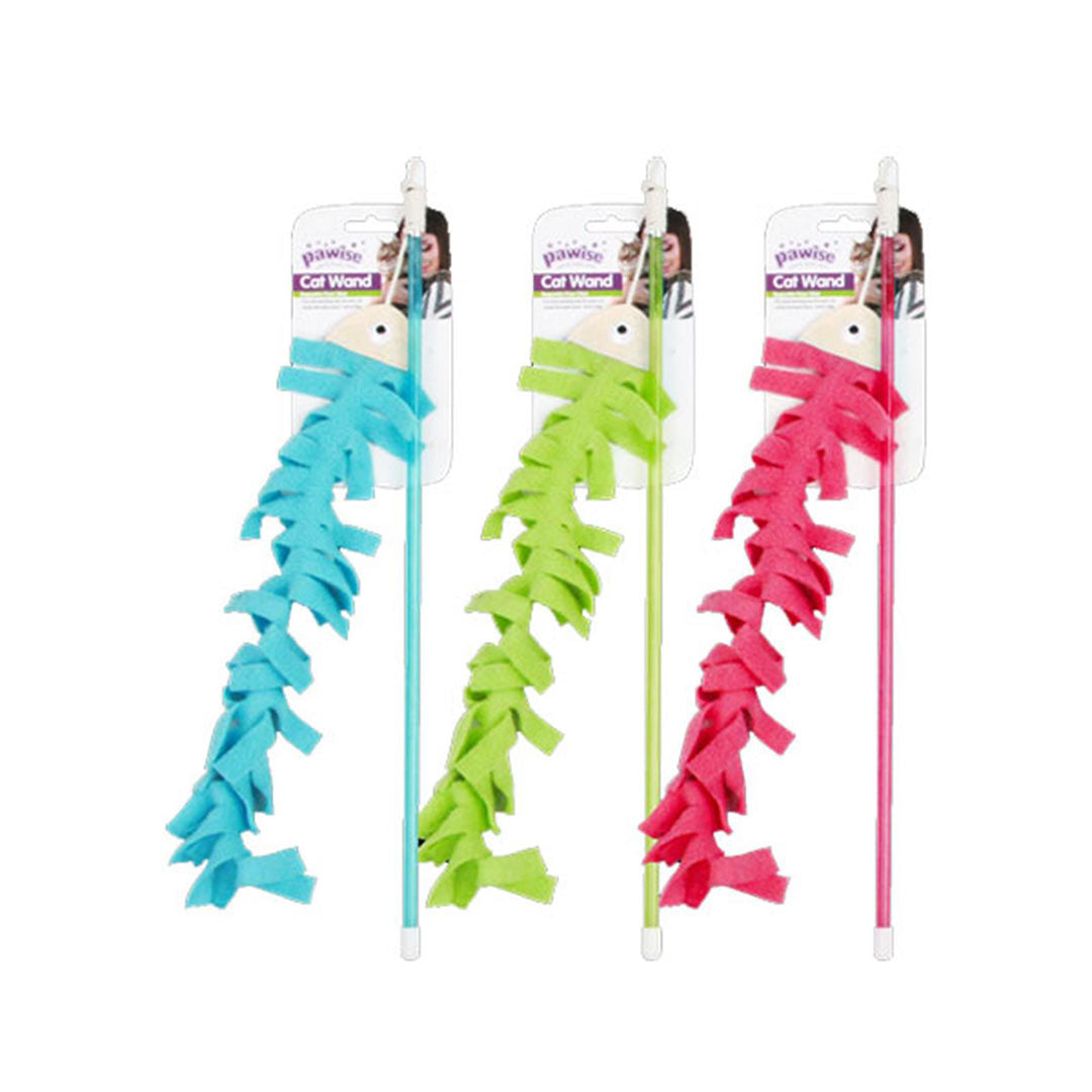 پاوایز میله گربه ماهی نرم رنگ مخلوط 40 سانتیمتر