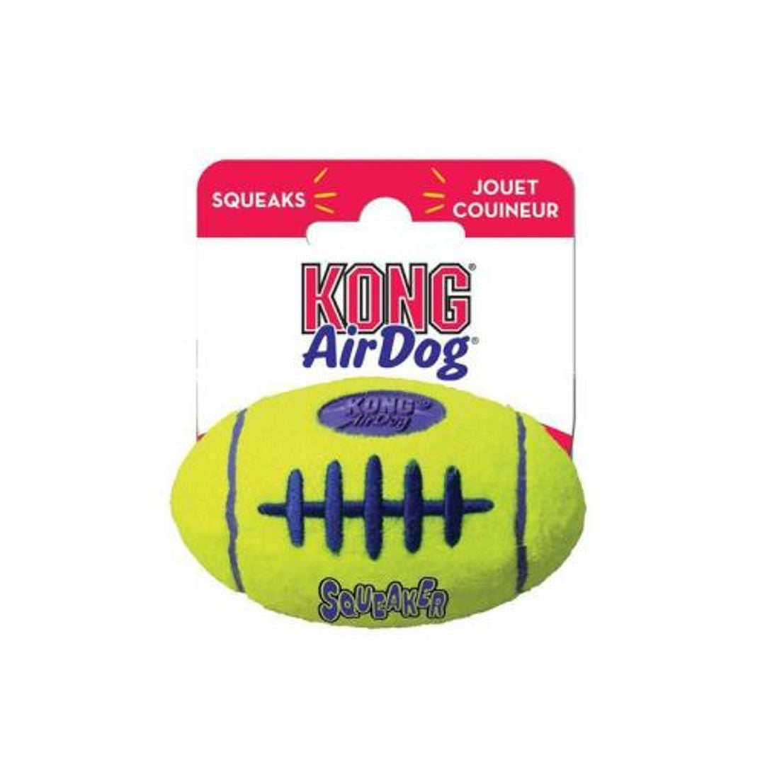 Kong AirDog American Football Shaped Dog Toy S