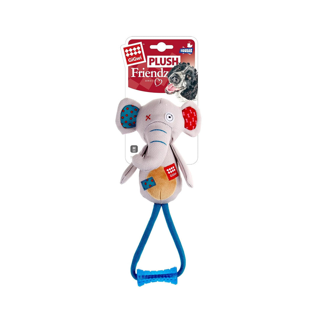 GiGwi اسباب بازی دندانی سگ فیل صدا دار