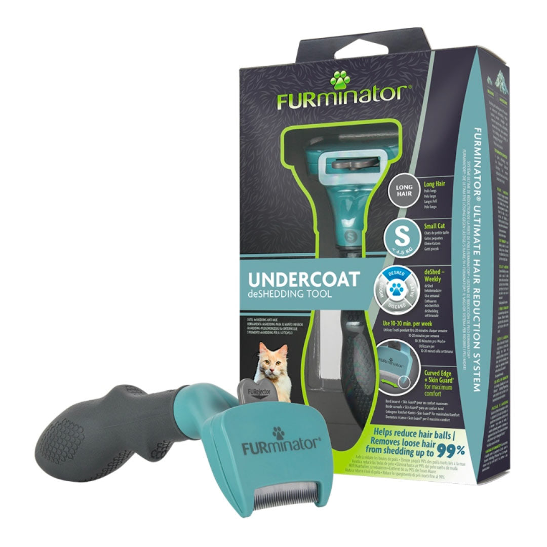 Furminator Undercoat Long Hair Uzun Tüylü Kedi Tarağı Small