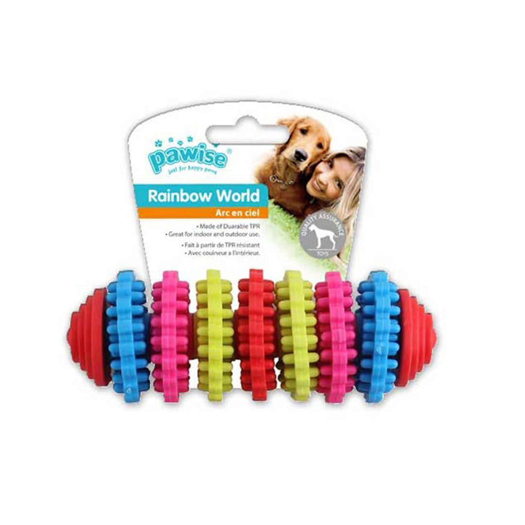 Pawise Rainbow World Dişli Köpek Oyuncağı 13,5 cm