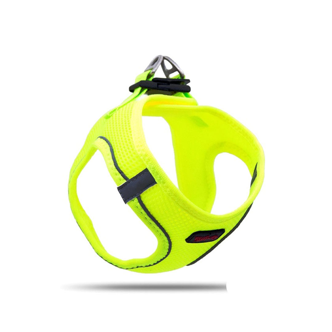 کمربند سگ Tailpetz، یقه سینه سگ زرد لیمویی، بزرگ 36×46-66 سانتی متر