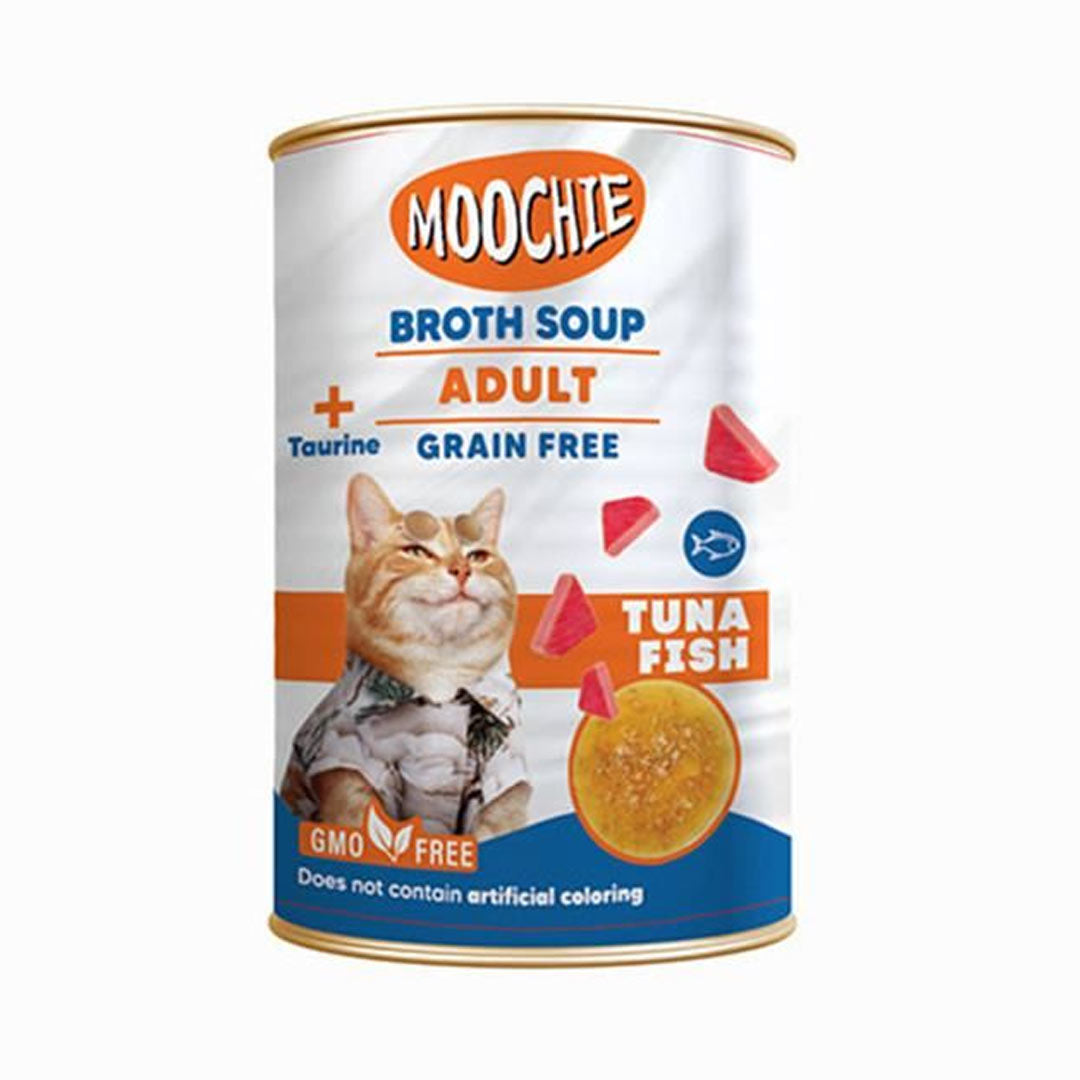 Moochie Ton Balıklı Tahılsız Yetişkin Kedi Çorbası 135ml