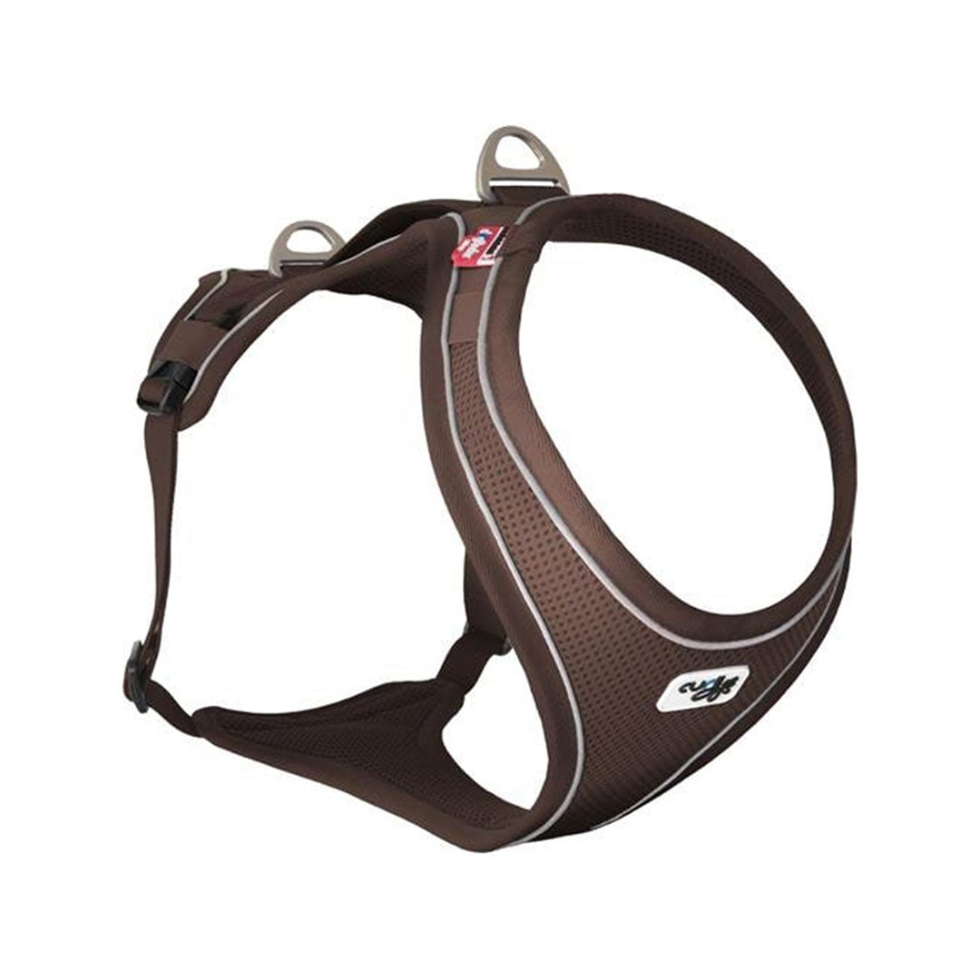 کورلی بلکا راحتی سگ قهوه ای کوچک برای حلقه سینه