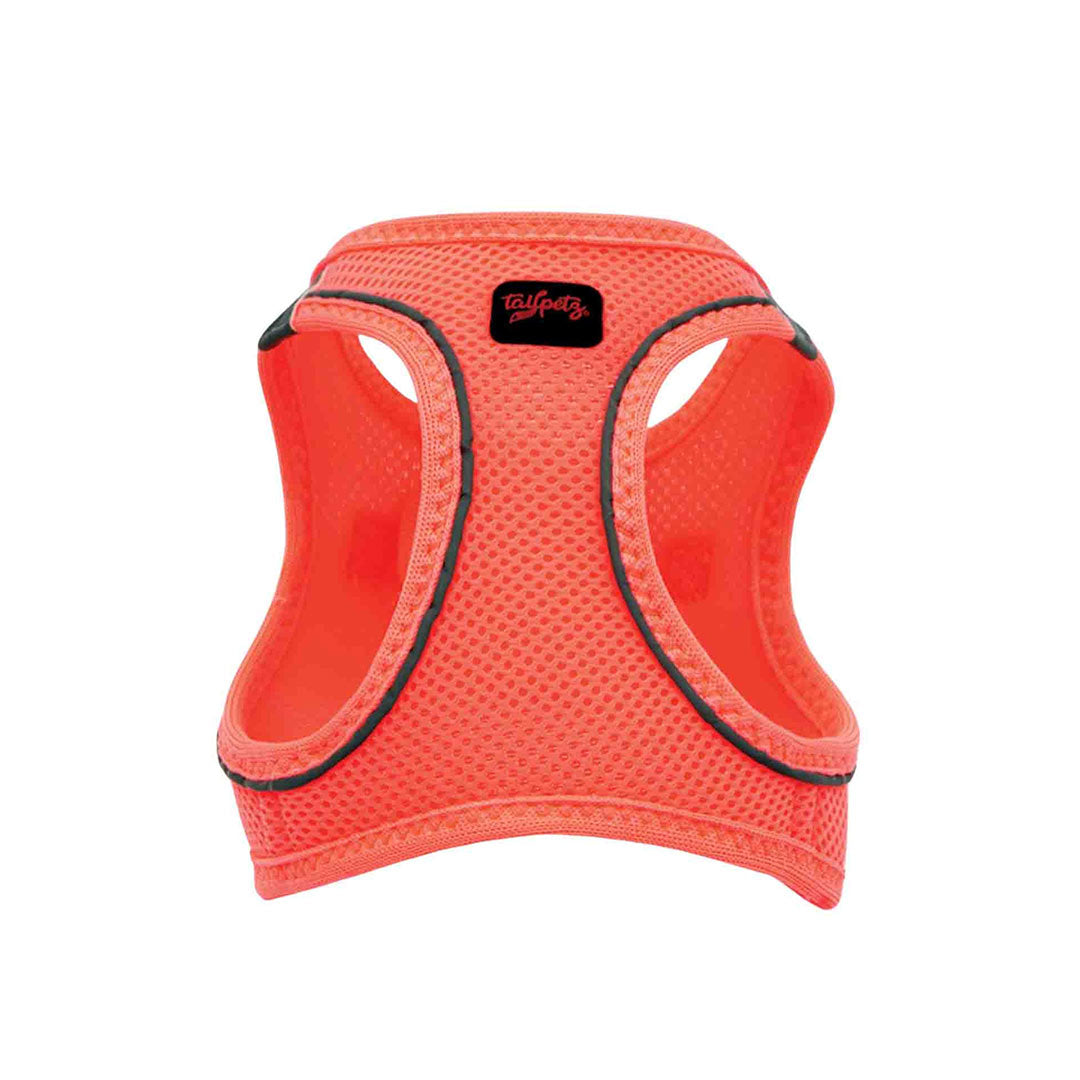 Tailpetz Air Mesh Neon Pembe Köpek Göğüs Tasması L