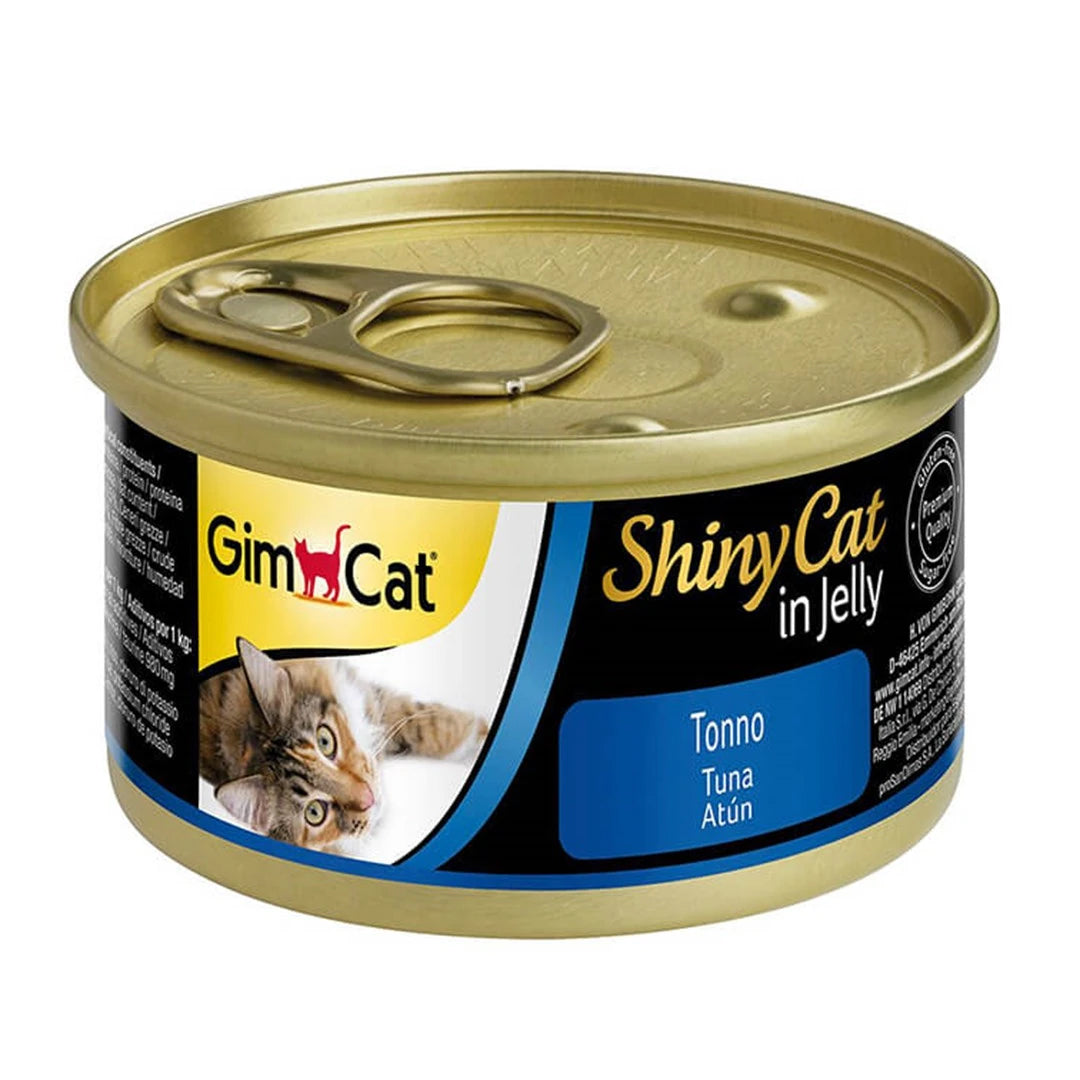 Gimcat ShinyCat Ton Balıklı Jöleli Konserve Kedi Maması 70 gr