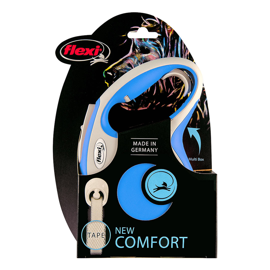 بند نیمهخودکار راحت جدید فلکسی برای چین خوردن سگ آبی XS 3 متر