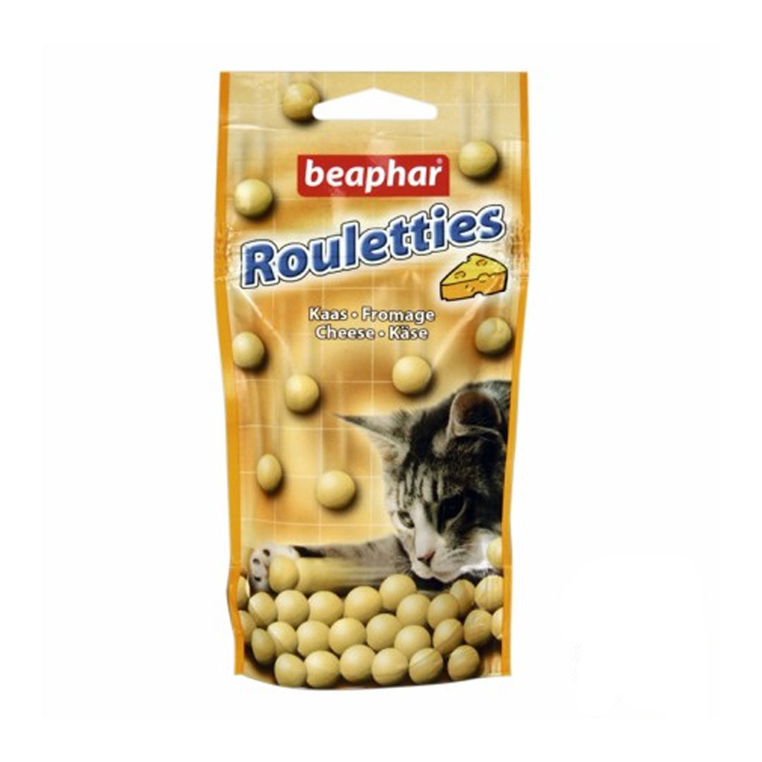 پاداش گربه با طعم پنیر Beaphar Rouletties 44.2 گرم
