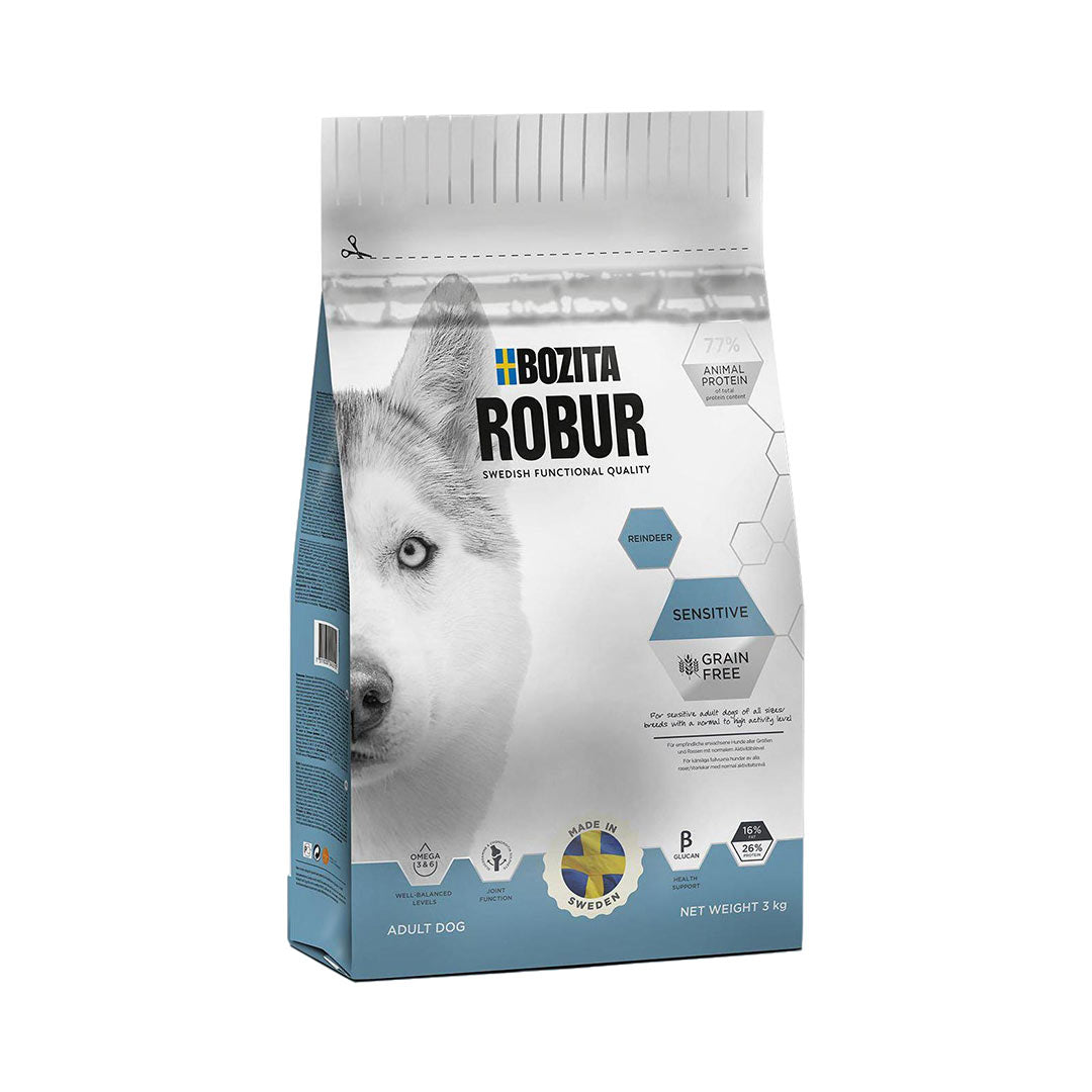 Bozita Robur Sensitive Grain Free Reindeer 3kg