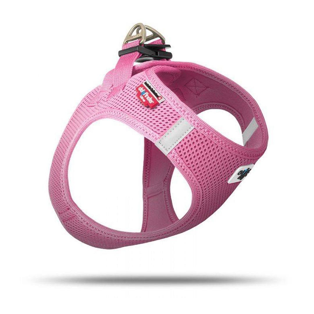 Curli Vest Air-Mesh Pembe Köpek Göğüs Tasması XS