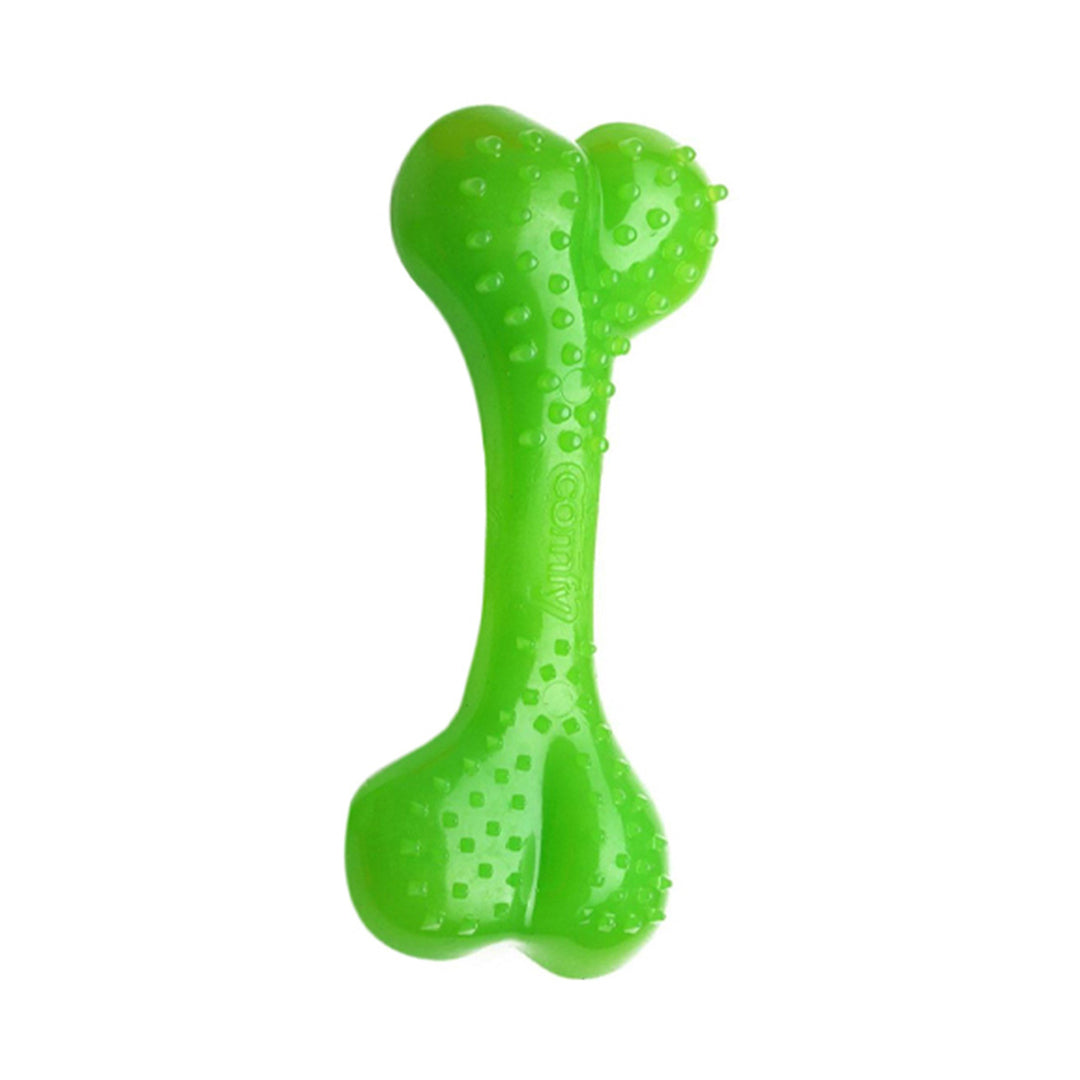اسباب بازی سگ استخوانی سبز با بوی نعناع راحت 16.5 سانتیمتر