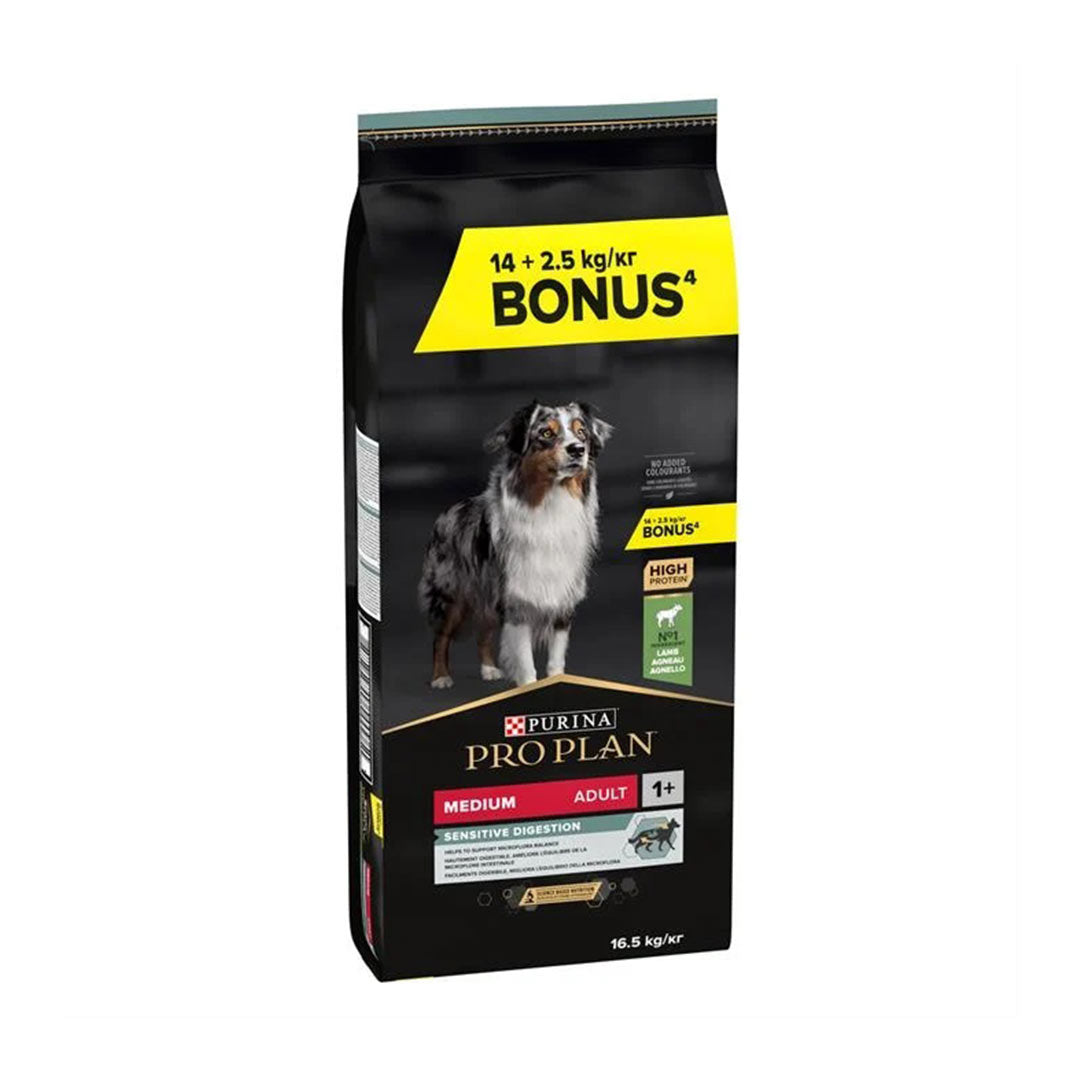 Pro Plan Medium Adult Kuzu Etli Yetişkin Köpek Maması 16.5 Kg