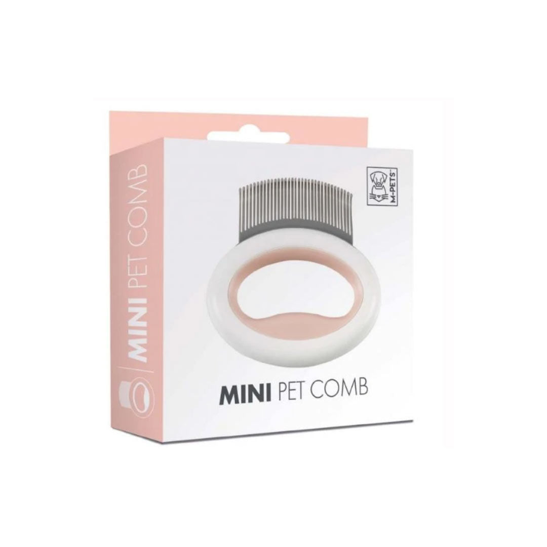M-Pets Kırışık Giderici Pembe Tarak